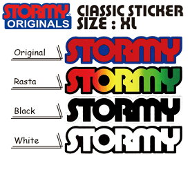 【STORMY】Original Classic Sticker Size XL(ストーミー オリジナル ステッカー XLサイズ)