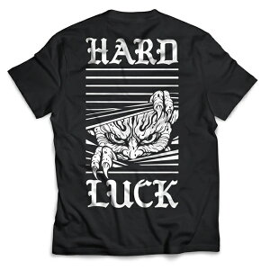 t�V���c HARD LUCK �n�[�h���b�N ONI S/S T-Shirts Black ����T�V���c �J�b�g�\�[ �����Y ���f�B�[�X�y�䂤�p�P�b�g�����Ή����i�z