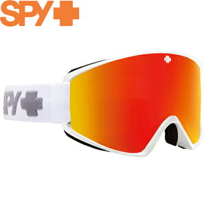 S[O SPY XpC SNOW GOGGLE Crusher Elite Matte White HD Bronze Red Spectra Mirror Xm[{[h Xm{[ Y fB[X