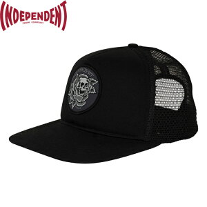�L���b�v Independent �C���f�B�y���f���g Dressen Skull Rose 5panel Mesh CAP Black �h���b�Z�� ���b�V���L���b�v �X�q �����Y ���f�B�[�X
