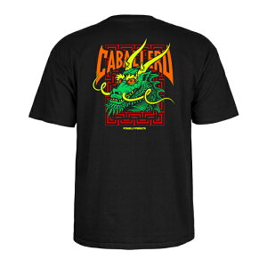 t�V���c POWELL PERALTA �p�E�G���y�����^ Steve Caballero Street Dragon S/S T-SHIRTS Black 520253415 ����T�V���c �J�b�g�\�[ �����Y ���f�B�[�X