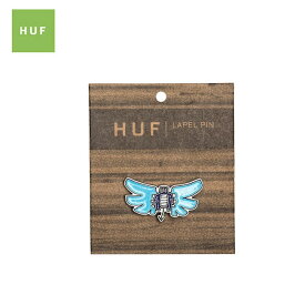 【HUF】SLAP BUTTERFLY PIN(BLUE)(ハフ ピンバッジ)16s(SKATEBOARD スケートボード スケボー)/