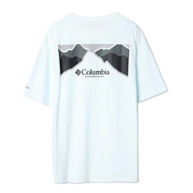tシャツ Columbia コロンビア Cold Bay Dash SS T-Shirts 126Sea Salt Diamond Mountains 半袖Tシャツ カットソー メンズ レディース