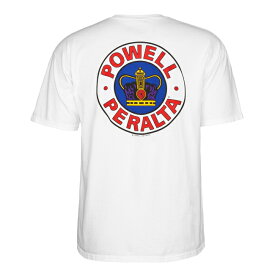 tシャツ POWELL PERALTA パウエルペラルタ Supreme S/S T-SHIRTS White 半袖Tシャツ カットソー メンズ レディース 520253411【ゆうパケット発送対応商品】