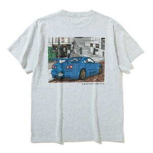 t�V���c STORMY x NISSAN GT-R 34 T-shirts Ash ����T�V���c �J�b�g�\�[ ���Y �R���{���[�V�����A�C�e�� �����Y ���f�B�[�X�y�䂤�p�P�b�g�����Ή����i�z