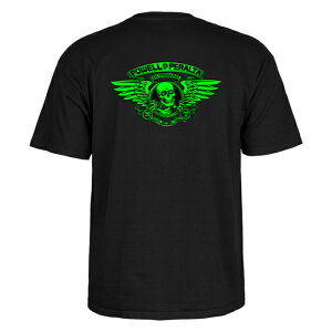 t�V���c POWELL PERALTA �p�E�G���y�����^ Winged Ripper S/S T-SHIRTS Green/Blacklight ����T�V���c �J�b�g�\�[ �����Y ���f�B�[�X