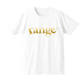 レンジ range tシャツ logo SS TEE WHITE/GOLD 半袖 Tシャツ カットソー ホワイトゴールド