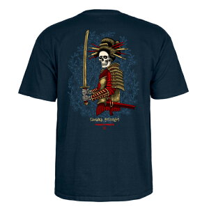t�V���c POWELL PERALTA �p�E�G���y�����^ Sakura Yosozumi Onna-Bugeisha S/S T-SHIRTS Navy ����T�V���c �J�b�g�\�[ �����Y ���f�B�[�X