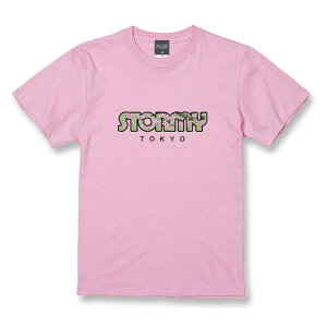 t�V���c STORMY �X�g�[�~�[ LOGO SUKURA TOKYO S/S T-SHIRTS Baby Pink ����T�V���c �J�b�g�\�[ �����Y ���f�B�[�X
