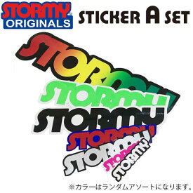 ストーミー STORMY ステッカー Original Sticker A set オリジナル ステッカー Aセット