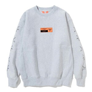 �g���[�i�[ FLATLUX �t���b�g���b�N�X Crane Crewneck Sweat Navy Sandstone Ash Grey �N���[�l�b�N �X�E�F�b�g �����Y ���f�B�[�X