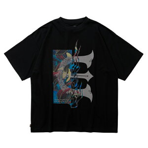 t�V���c Evisen �G���B�Z�� JULIEN E LOGO TECH S/S TEE Black White ����T�V���c �J�b�g�\�[ �����Y ���f�B�[�X�y�䂤�p�P�b�g�����Ή����i�z