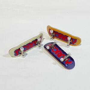 STORMY ストーミー Finger Board 100mm Orange Navy Cream オリジナル フィンガーボード 指スケ スケートボード スケボー
