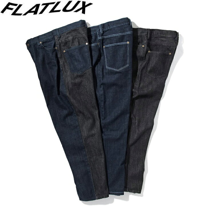 楽天市場】パンツ FLATLUX フラットラックス Ball Baggy Denim Pant 