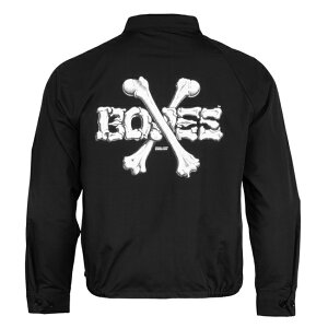 �W���P�b�g POWELL PERALTA �p�E�G���y�����^ Cross Bones Jacket Black �X�C���O�g�b�v �A�E�^�[ �����Y ���f�B�[�X
