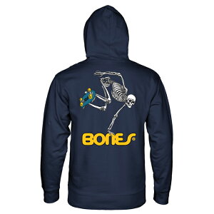 �p�[�J�[ POWELL PERALTA �p�E�G���y�����^ Skateboarding Skeleton Hooded Sweatshirt Navy �v���I�[�o�[�t�[�h �X�E�F�b�g �����Y ���f�B�[�X