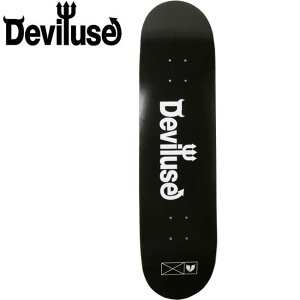 �f�r�����[�X x �X�g�[�~�[ DEVILUSE x STORMY �X�P�[�g�{�[�h Logo SKATEBOARD DECK(8.0Inch) �X�P�{�[ �f�b�L ��