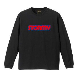 ストーミー STORMY tシャツ LOGO L/S T-SHIRTS Bkack/Navy/Red st22-006 ロングスリーブ 長袖Tシャツ カットソー