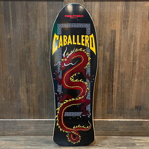 �X�P�[�g�{�[�h Powell Peralta �p�E�G���y�����^ Steve Caballero Chinese Dragon Reissue Deck Black/Red Foil Skateboard Deck 10.0inch �X�e�B�[�u�E�L���o���� �X�P�{�[ �f�b�L