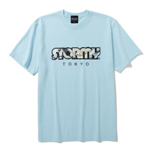 t�V���c STORMY �X�g�[�~�[ LOGO WAVE S/S T-Shirts Light Blue ����T�V���c �J�b�g�\�[ �����Y ���f�B�[�X�y�䂤�p�P�b�g�����Ή����i�z
