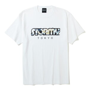 t�V���c STORMY �X�g�[�~�[ LOGO WAVE S/S T-Shirts White ����T�V���c �J�b�g�\�[ �����Y ���f�B�[�X