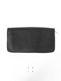 【GUIDI / グイディ】 【C6】カンガルー レザー ジップ ウォレット 長財布 / ZIPPED WALLET / ブラック