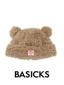 【BASICKS / ベイシックス】 【25AW】ベアー ビーニー 帽子 / BEAR BEANIE / ブラウン