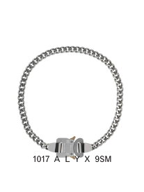 【1017 ALYX 9SM / アリクス】 【24SS】メタル バックル ネックレス / METAL BUCKLE NECKLACE / シルバー