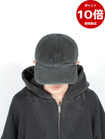 期間限定P10倍【entire studios / エンタイアスタジオ】 【24SS】コットン キャップ / STANDARD CAP / SOOT(ブラック)