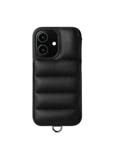 yDEMIU / f~Ez yiPhone 16 V[YzoX}[gtHP[X / BALLON / ubN