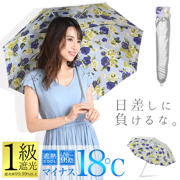 まとめ買い】 二重日傘 コンパクト 折り畳み 晴雨兼用 UPF50+ UVカット 遮光率99%