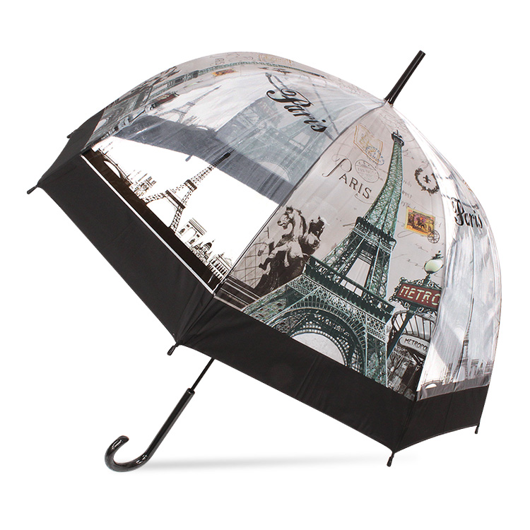 傘 レディース ビニール傘 かわいい おしゃれ 深張り ドーム型 バードゲージ Storybox