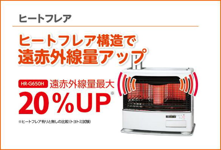 楽天市場】【送料無料】トヨトミ 煙突式石油ストーブ 赤外線タイプ HR 