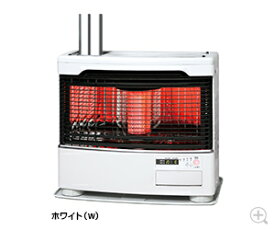 【送料無料】《再生品》 トヨトミ 煙突式石油ストーブ 赤外線タイプ　HR-G65N-W（ホワイト）油タンク別置★ヒートフレア構造で遠赤外線量アップ（遠赤外線量最大20%UP）★沖縄・離島地域は送料の追加を頂きます。再生品ですので、返品・交換不可。1年保障付
