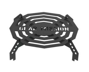 【送料無料】GEAR MISSION KS-GE67タイプ専用ゴトク《KS-GE67専用ゴトク》POT BURNER STAND GM-KSGT1(株)トヨトミ★運賃高騰の為、北海道・沖縄・離島地域は送料の追加を頂きます。★