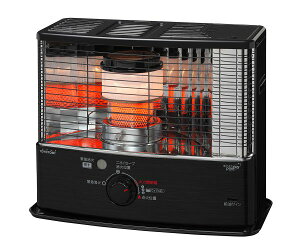 【送料無料】トヨトミ ハイパワーダブルクリーン石油ストーブ HRC-W36N(B・ブラック)13畳まで用★安心・安全の日本製。メーカーの1年保証付★北海道・沖縄・離島地域は送料の追加を頂き