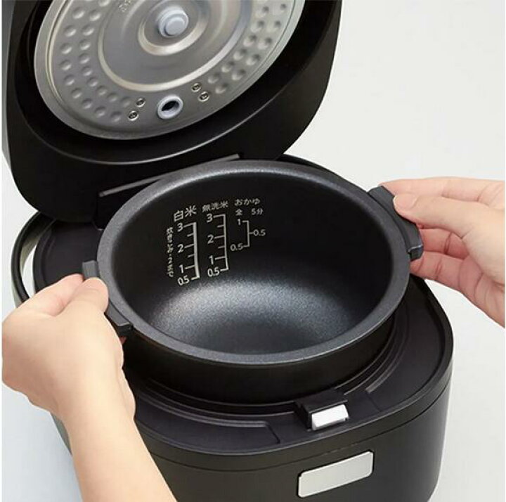 楽天市場】【送料無料】SHARP ジャー炊飯器 3合 KS-CF05D-B(ブラック 