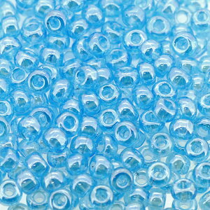 丸大ビーズ アクアマリンラスター