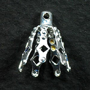 �A�N�Z�T���[�p�[�c ���� �r�[�Y�L���b�v �x���^12mm ��F �V���o�[�J���[ 5�R���� BELL CAP NO1712
