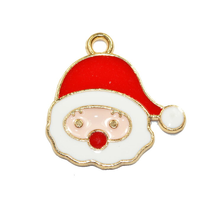 楽天市場】Xmas チャーム サンタクロース クリスマス 1コ入り CT071-1 