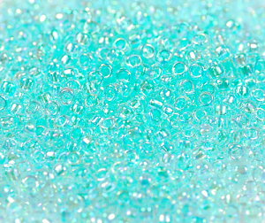 特小ビーズ ライトアクアラスター
