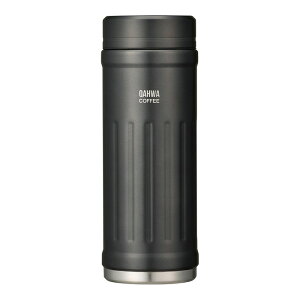 シービージャパン(CB JAPAN) コーヒーボトル2 410ml 水筒 直飲み 真空断熱 2層構造 テフロン加工 グレー カフア