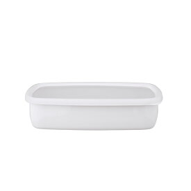 【2160円以上送料無料】富士ホーロー　KE-L.LW コンテ ホーロー浅型角容器L