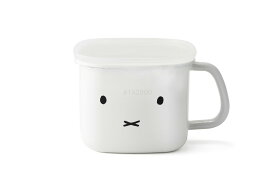 【2160円以上送料無料】富士ホーロー ミッフィーフェイス 角型ストックポット MFF-KP