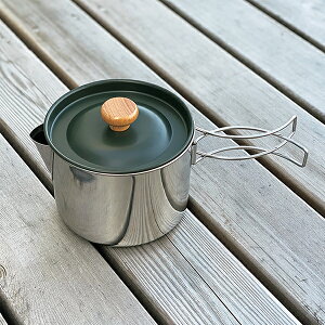 【送料無料】カクセー OS-103 キャンピングケトル モスグリーン