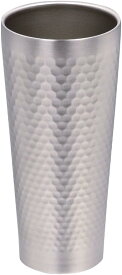 【2160円以上送料無料】　パール金属 プレミアム贅 真空槌目タンブラー430mL HB-517