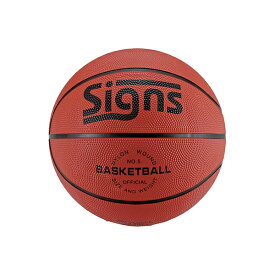 【2160円以上無料】キャプテンスタッグ　U-12572 Signsバスケットボール 5号ブラウン