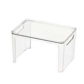 【2160円以上送料無料】HB-3804　パール金属　アクリア スタッキングシェルフミニ(クリア)