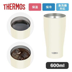 �T�[���X �^��f�M�^���u���[ JDY-601C MTWH �}�b�g�z���C�g 600ml�yTHERMOS �^���u���[ �X�e�����X ���@�r �H��@�Ή� ������� �ۉ� �ۗ� �r�A�O���X �ӎށz