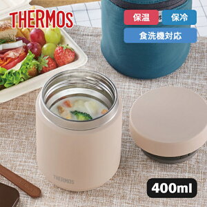 �T�[���X �^��f�M�X�[�v�W���[JED-401 CRW �N���[���z���C�g 400ml�yTHERMOS �ۉ� �ۗ� �H��@�Ή� �X�[�v ���ٓ� �t�� �}�O�z